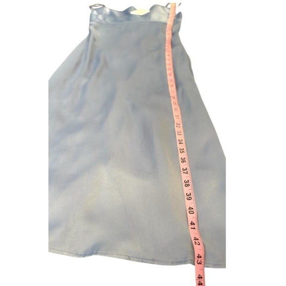 WeWoreWhat Women's Cowl Midi Dress Slate Blue Size 2 NWT - Picture 12 of 16